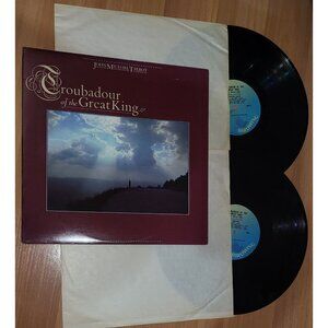 Troubadour Of The Great King by John Michael Talbot 2 LP Records Set - RARE!!